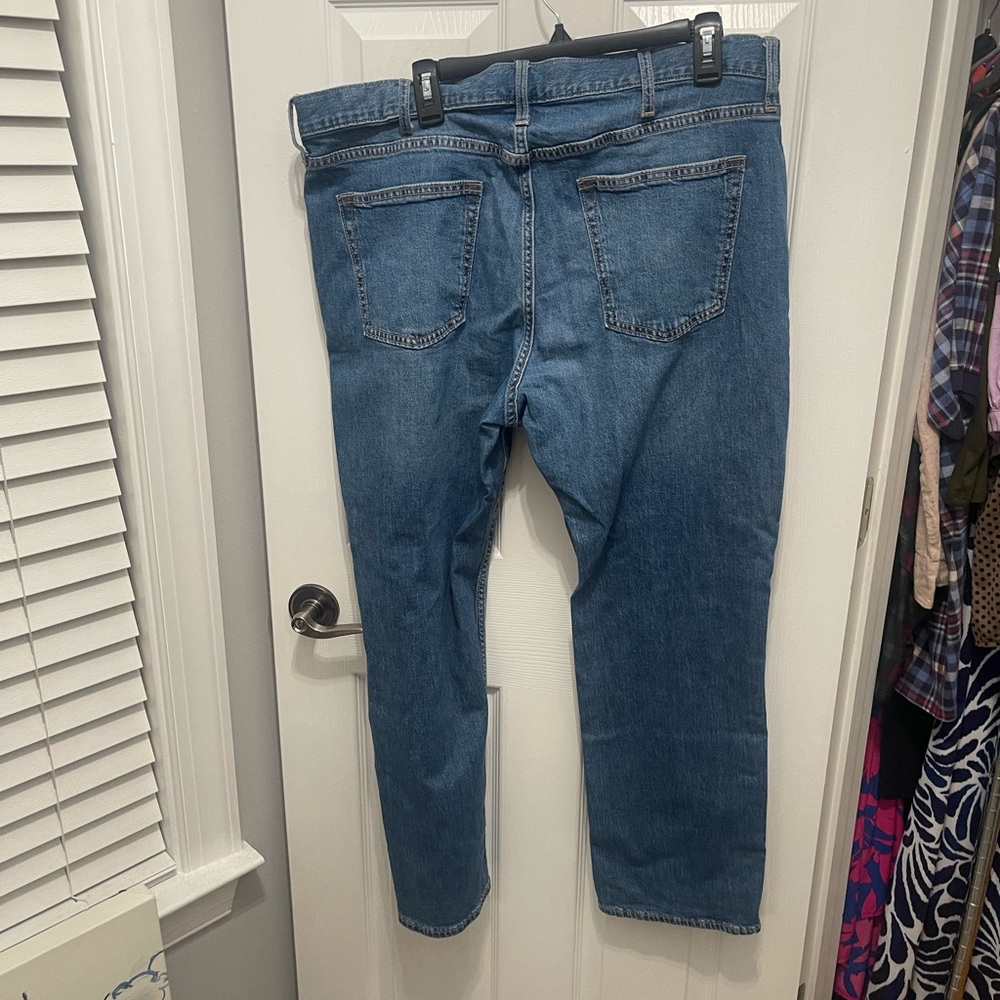 Old Navy Men's Straight Jeans - Classic Blue - Picture 7 of 15